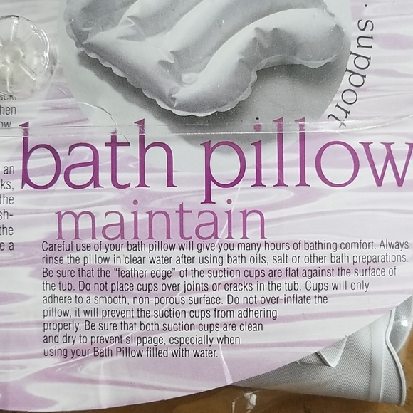 Bath Pillow All Temperature - Picture 4 of 6